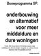 Bouwprogramma SP: onderbouwing en alternatief voor meer middeldure en dure woningen