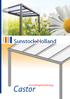 Sunstock Holland. Assemblagehandleiding. Castor