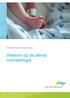 Patiënteninformatie. Welkom op de dienst neonatologie