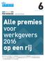 Alle premies voor werkgevers 2016 op een rij