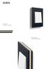 Gira Esprit Linoleum-multiplex. Helder design, natuurlijke materialen