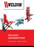 Weldon HooGHeFFend Weldon HIGHlIFT Weldon HocHHebend