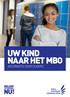 UW KIND NAAR HET MBO INFORMATIE VOOR OUDERS