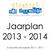 Jaarplan 2013-2014 Evaluatie schooljaar 2012-2013