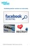 Handleiding plaatsen vacatures op sociale media