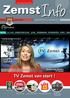 Zemst. TV Zemst van start! www.zemst.be JAARGANG 32 NR. 10 - NOVEMBER 2010