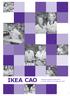 IKEA CAO collectieve arbeidsovereenkomst 1 oktober 2009 t/m 30 september 2010