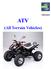 ATV. (All Terrain Vehicles)