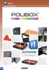 Polibox. Isotherme containers. tecno STOCKAGE DISTRIBUTIE ISOTHERME CONTAINERS E-2