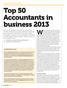 Top 50 Accountants in business 2013