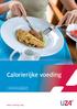 Calorierijke voeding. Informatiebrochure patiënten