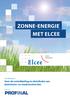 ZONNE-ENERGIE MET ELCEE