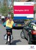 Werkplan 2013. Regionaal Orgaan verkeersveiligheid Fryslân