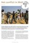 Het conflict in Mali. Mr. drs. C. Homan. Leden van een pro-regeringsmilitie nemen deel aan een training. Bron: HRW. Armex december 2013 nummer 6