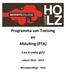 Programma van Toetsing en Afsluiting (PTA)