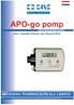APO-go pomp. voor mobiele infusie van Apomorfine GEBRUIKERSHANDLEIDING. Britannia Pharmaceuticals Ltd 41-51 Brighton Road, Redhill, Surrey RH1 6YS