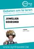 Voltijdse dagopleidingen. Opleidingen voor ondernemende mensen JUWELIER GOUDSMID JUWELEN 2015-2016. www.syntrawest.be