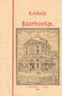 Jaarboekje. Geschiedenis en Oudheidkunde 1909. LEIDEN en RIJNLAND. Orgaan der Vereeniging,,Oud-Leiden. 1909. VOOR VAN TEVENS