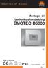 Montage- en bedieningshandleiding EMOTEC B6000. Made in Germany. IP x4 Druck Nr. 29342340nl / 20.07