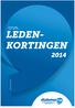 Voordelen geldig vanaf 1 april 2014 LEDEN- KORTINGEN 2014