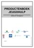 PRODUCTENBOEK JEUGDHULP