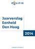 Jaarverslag Eenheid Den Haag 2014
