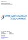 Studiegids 2012-2013. Middelbaar Beroepsonderwijs (MBO) onder de beroepsgerichte kwalificatiestructuur. Lentiz MBO Outdoor MBO Animal