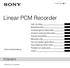 Linear PCM Recorder PCM-M10