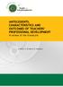 ANTECEDENTS, CHARACTERISTICS AND OUTCOMES OF TEACHERS PROFESSIONAL DEVELOPMENT A review of the literature. G. Devos, D. De Neve & B.