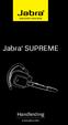 Jabra SUPREME. Handleiding. www.jabra.com