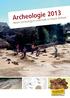 Archeologie 2013. Recent archeologisch onderzoek in Vlaams-Brabant