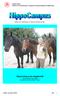 HippoCampus als stagebedrijf door Melita van Meijl (Studente Horse and Health 1 e jaar)