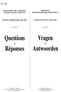 Vragen en Antwoorden. Questions et Réponses N. 18 BRUSSELS HOOFDSTEDELIJK PARLEMENT PARLEMENT DE LA RÉGION DE BRUXELLES-CAPITALE