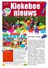 Kiekeboe nieuws FEESTJE. juli / augustus 2014. Kabouterbos Toverhoed. Poespas. Dolfijn. KrisKras. HokusPokus SEPTEMBER 2014. Beste ouders/ verzorgers,