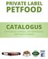 PRIVATE LABEL PETFOOD CATALOGUS