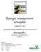 Energie management actieplan