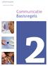 Module 2: Communicatie: basisregels