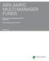 ABN AMRO MULTI-MANAGER FUNDS