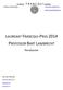 LAUREAAT FRANCQUI-PRIJS 2014 PROFESSOR BART LAMBRECHT