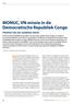 MONUC, VN-missie in de Democratische Republiek Congo Facetten van een complexe missie