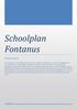 Schoolplan Fontanus 2015-2019