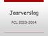 Jaarverslag PCL 2013-2014