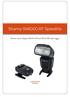 Shanny SN600C-RF Speedlite. Review van de Shanny SN600C-RF met SN-E3-RF radio trigger