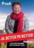 JA: BETTER YN WETTER! VERKIEZINGSPROGRAMMA PVDA FRYSLÂN WETTERSKIP MAKKELIJK LEZEN