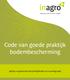 inagro Code van goede praktijk bodembescherming advies organische koolstofgehalte en zuurtegraad ONDERZOEK & ADVIES IN LAND- & TUINBOUW