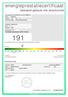 191 De energiescore laat toe om de energiezuinigheid van appartementen te vergelijken.
