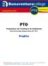 PTO Programma van Toetsing in de Onderbouw Bonaventuracollege Burggravenlaan 2011-2012 Brugklas