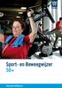 Sport- en Beweegwijzer 50+ www.sportintilburg.nl