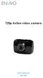 720p Action video camera