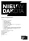 Beleidsplan Nieuw Dakota 2012-2014